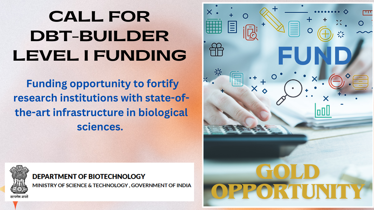 DBT-BUILDER Level I Funding