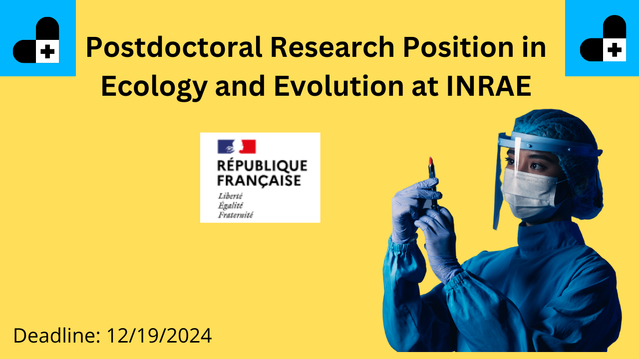 Postdoctoral Position at INRAE: Ecology & Evolution Focus