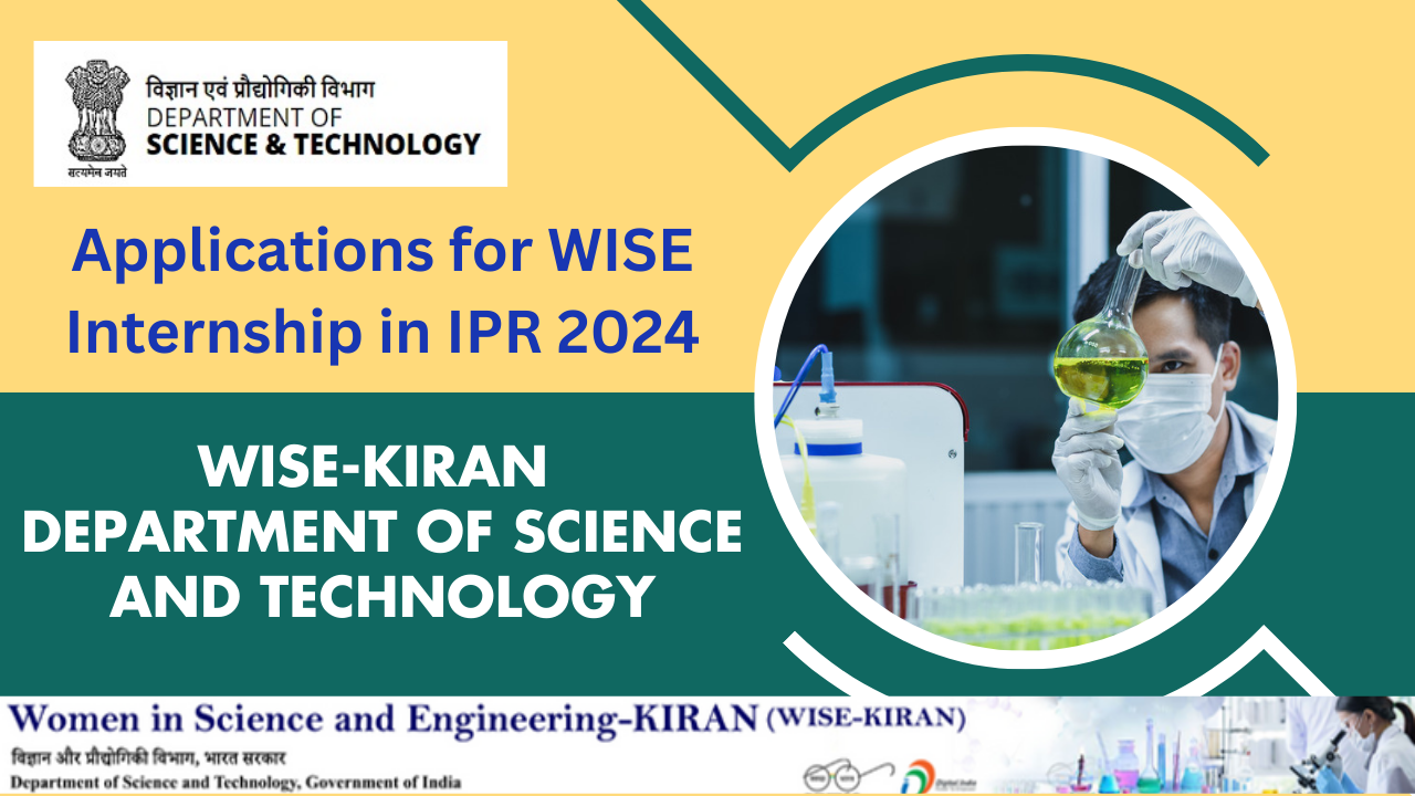 WISE Internship in IPR 2024