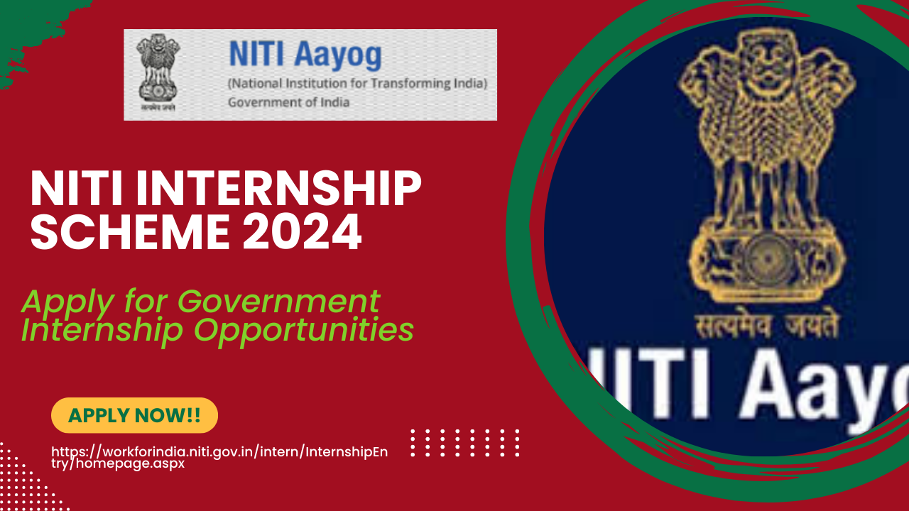 NITI Internship Scheme 2024