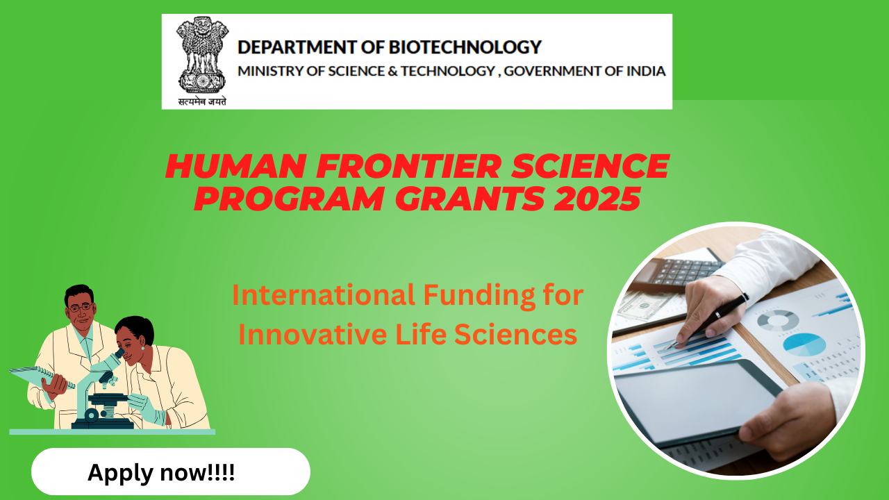 Human Frontier Science Program Research Grants 2025